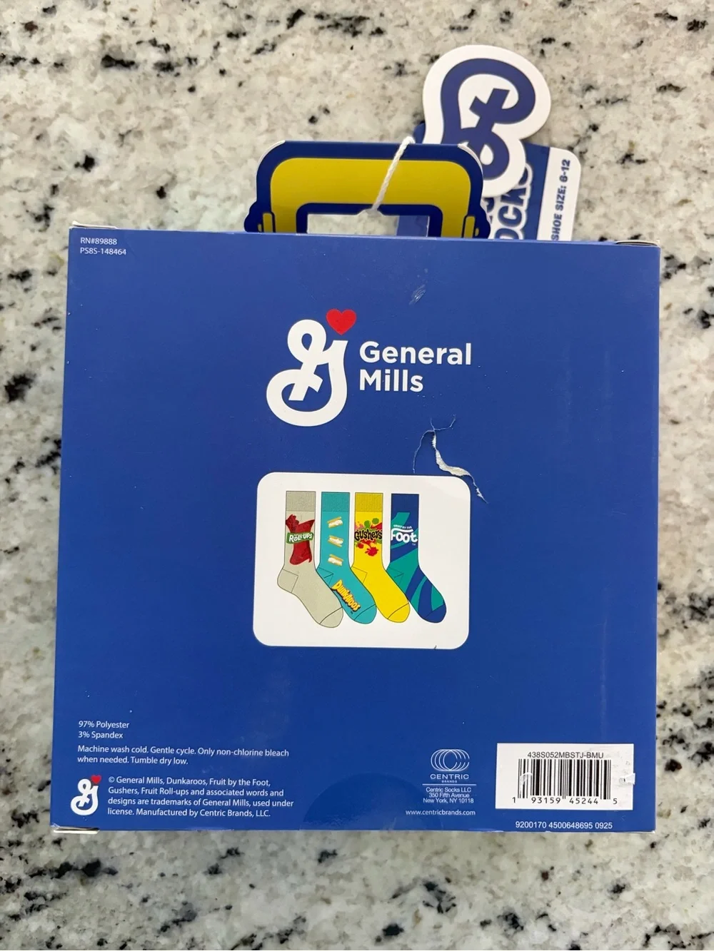 Snack Pack Novelty Crew Socks - Multi Color